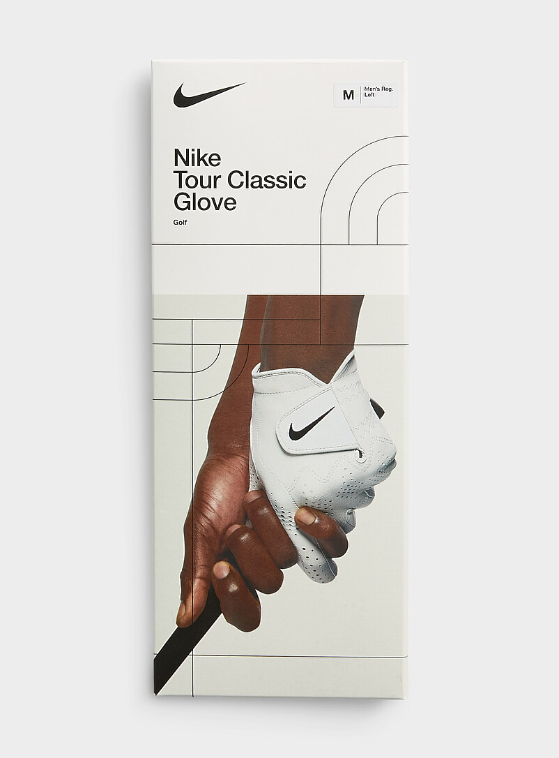 Nike: Le gant de golf cuir Tour <b>Main gauche | Homme </b> Blanc pour homme